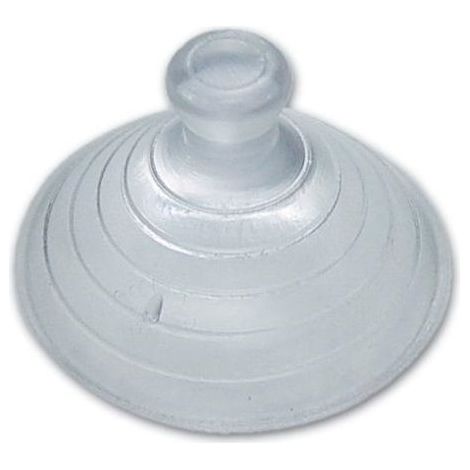 Ventosa Ventose per Vetri Cristalli Trasparente Misura 25 mm conf. 100 Pz (1/2)
