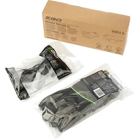 EGO GSV021E-XL Brille und Handschuhe