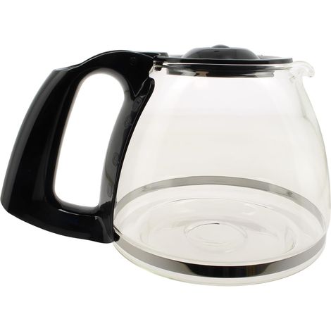 1 Verseuse + Couvercle Moulinex SS-986885, Compatible Cafetière Électrique, Pièce Détachée Petit Électroménager