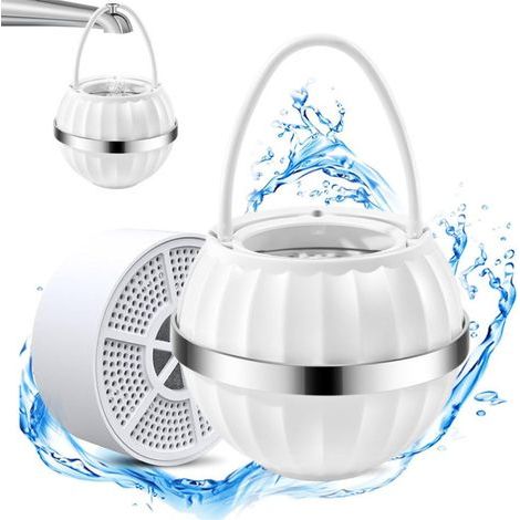 Fortschrittlicher Badewannenkugelfilter für reines, pH-ausgeglichenes und revitalisierendes Wasser (1/5)