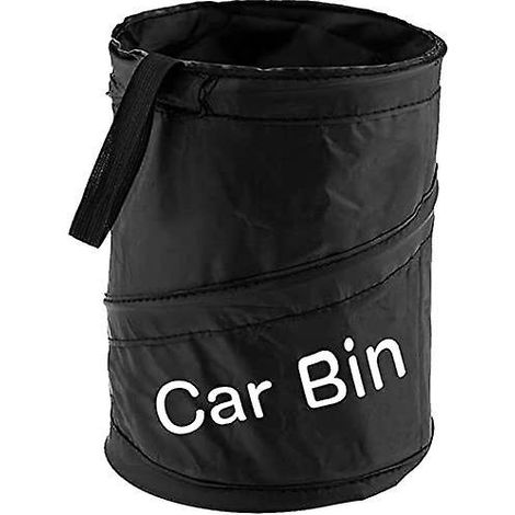 Tragbarer Auto-Mülleimer, universeller wasserdichter Auto-Mülleimer für den Innenraum, Hängende Aufbewahrungstaschen für Snacks und Goldmünzen (1/5)