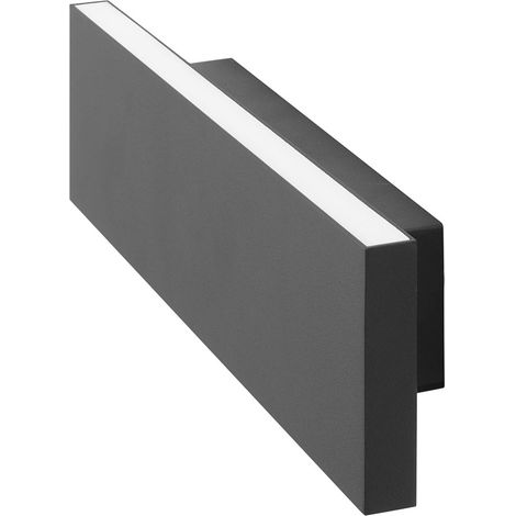 wandleuchte ip20 thin led 6.4w 3000k schwarz 215lm (1/4)