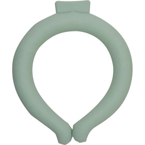 Tube de Refroidissement Du Cou, pour L'Été Chaud, Refroidisseur de Cou à Anneau de Glace pour les Sports de Plein Air Chauds, Travailleurs de Plein Air Vert (1/5)