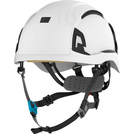 Casco de obra doble norma cremallera EVO5 ALTA Dualswitch CR2 Blanco