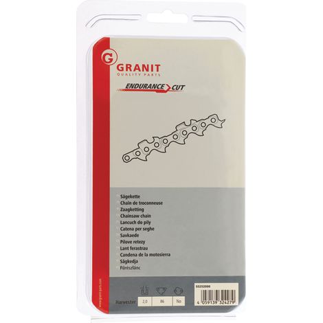 Catena per motosega da 0,404 pollici 2,0 mm 86O 18HX 40RMH B8HC
