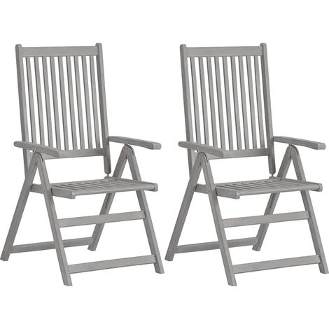 Maison Exclusive - Hochlehner Verstellbar 4 Stk. mit Auflagen Mas (1/5)