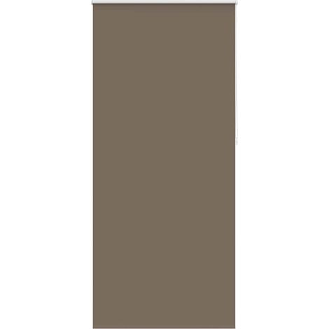 Tenda a rullo Tenda avvolgibile oscurante 84,4x230 cm Tessuto Larghezza 80 cm caffè (1/4)