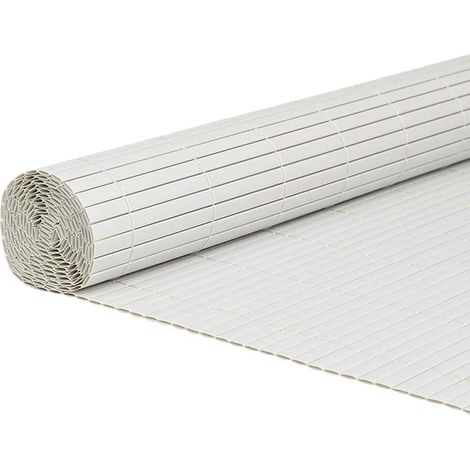 Garden Fence Double-Sided White 1.8x3 m PVC vidaXL