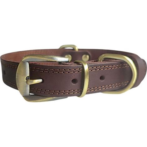 Collar para perros resistente y duradero, ancho y ajustable, apto para perros pequeños, medianos o grandes, talla S. (1/5)