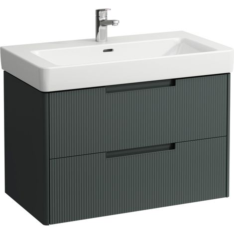 LAUFEN Juna Meuble sous-lavabo, 2 tiroirs, système de rangement