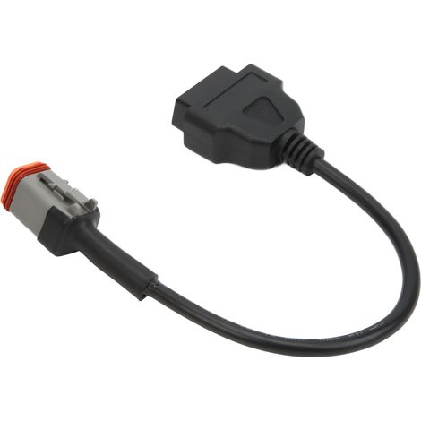 OBD2 6-Pin-Diagnoseadapter für Motorräder, praktisches und wirtschaftliches Kabel, sichere Wartung für zuverlässiges Fahren. (1/5)