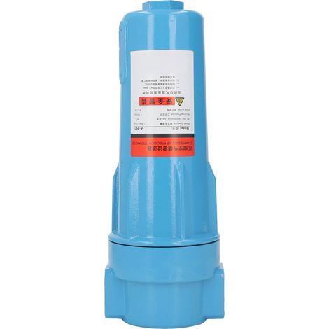 Filtre Séparateur Eau/Huile pour Compresseur d'Air 3cm 1.0MPa 1.6Nm³/min Pièce de Rechange (1/5)