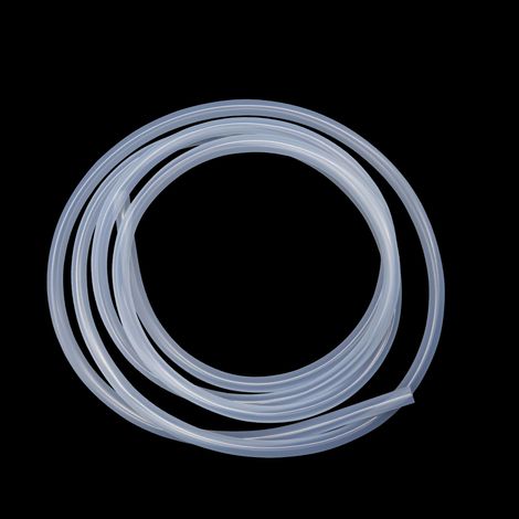 Tuyau en silicone de 10 mm ID x 13 mm OD 4 mètres, tuyau flexible en silicone pour eau et air, transparent (1/5)