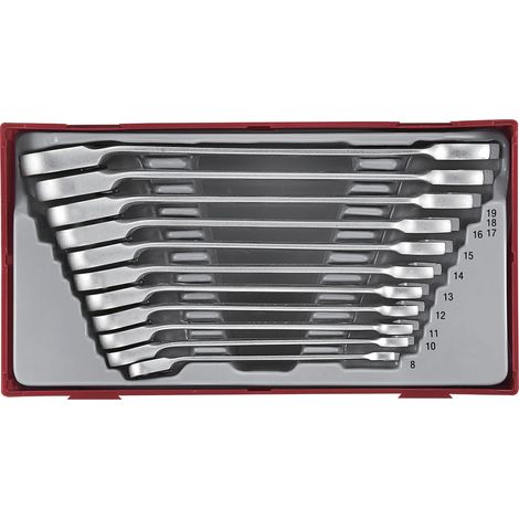Jeu de cles mixtes à racagnac TT1 tray 8-19mm 11 pièces Teng Tools TT6511R (1/2)