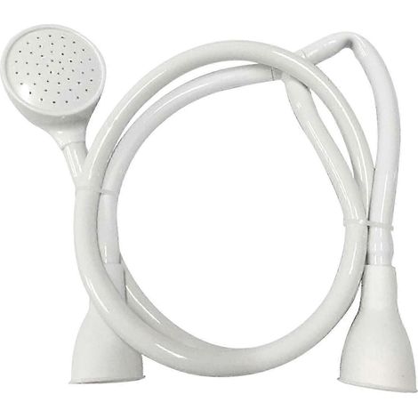 Tuyau de bain pour animaux de compagnie blanc et extérieur (1/5)