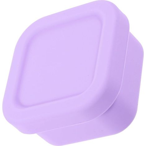 Boîte à bento légère et empilable en silicone pour aliments (1/5)