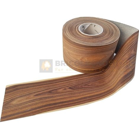 Bordo tranciato impiallacciatura legno palissandro senza colla da 190 mm (1/3)