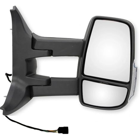 Specchietto retrovisore elettrico destro lungo, 6 pin, per Ford Transit Tourneo 2014-2024, apertura 8/12, codice 32N2528M FT88345 (1/5)