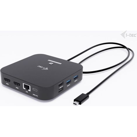 I-Tec USB-C Dual HDMI Docking Station with Power Delivery 100 W