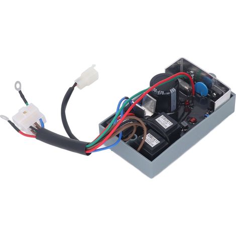 Régulateur de tension automatique (AVR) pour groupe électrogène diesel, protection réglable, boîtier en plastique, 180-260 V (1/5)