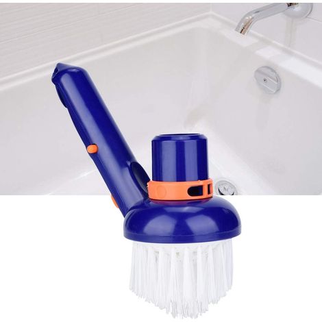 Brosse de nettoyage d'angle Piscine Brosse d'angle Piscine Brosse de nettoyage Spa Brosse de nettoyage, Brosse Brosse de nettoyage pour nettoyer et aspirer le fond de la piscine 1pc Bleu Blanc Taille (1/4)