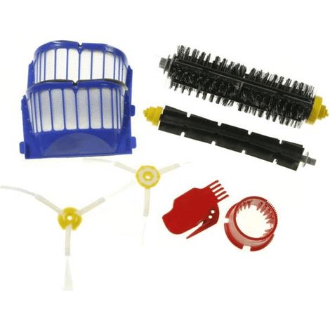 KIT D' ENTRETIEN COMPLET ROOMBA SERIE 600 POUR PETIT ELECTROMENAGER IROBOT - ACC222