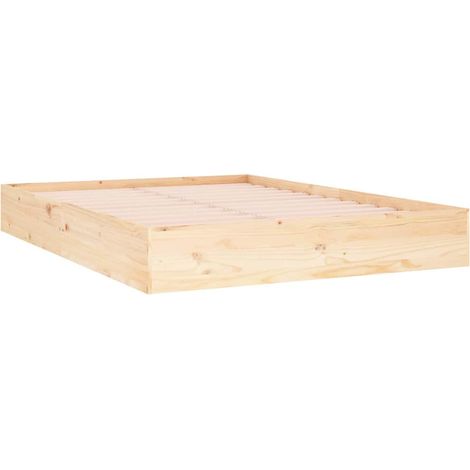 Giroletto in Legno Massello 120x190 cm Small Double vidaXL (1/4)