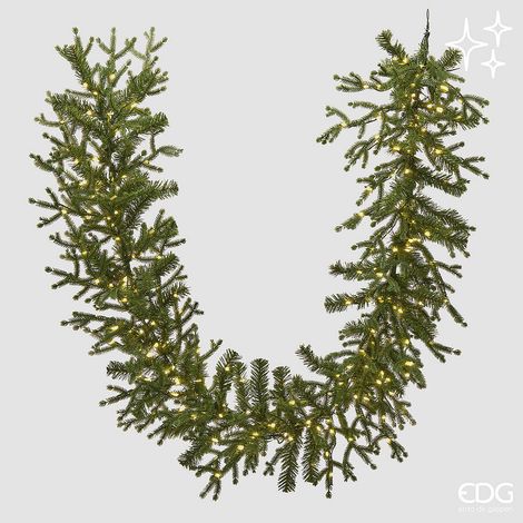 EDG Enzo De Gasperi Festone Natalizio Pino Lucciole 300 MiniLED 180cm IP44 (1/5)