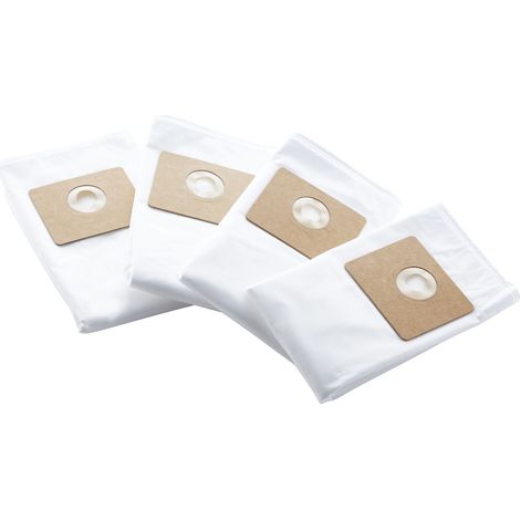 Nilfisk 4 Sacs pour Aspirateur de Bricolage 22L & 33L