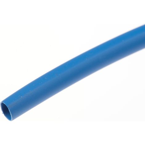 Gaine thermorétractable RS PRO, Dia. 3mm Bleu rétreint 3:1, 10m ( Prix pour Bobine de 10 Mètres )