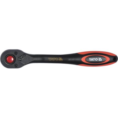 CRICCHETTO YATO 1/2" RIVESTITO PIEGATO - NERO YT-0295