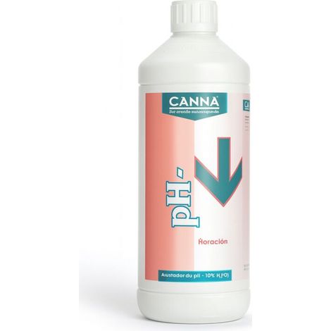 Canna pH Minus Blüte 1 Liter pH Senker Nährlösung Wasserpflege (1/5)