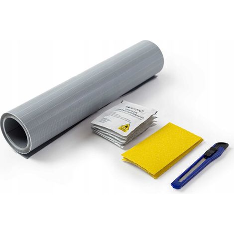 Kit de reparación de lona 220x32cm GRIS (1/5)