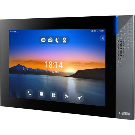 Video-Türsprechanlage Fanvil i57A LCD-Bildschirm 25,6 cm Edelstahl
