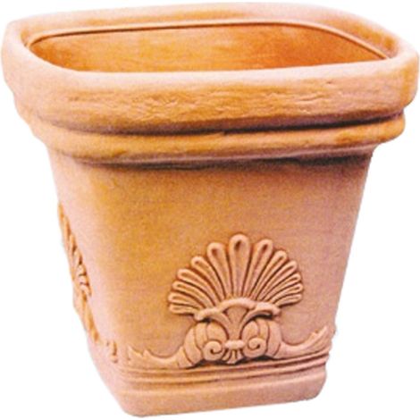 Vaso Zeus Impruneta in resina Di Martino - 30x30xH28 cm
