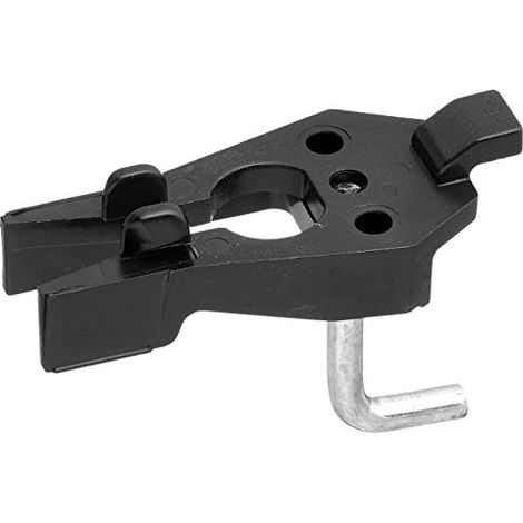 Supporto attrezzi Hazet acciaio inox 25 mm nero officina (1/2)