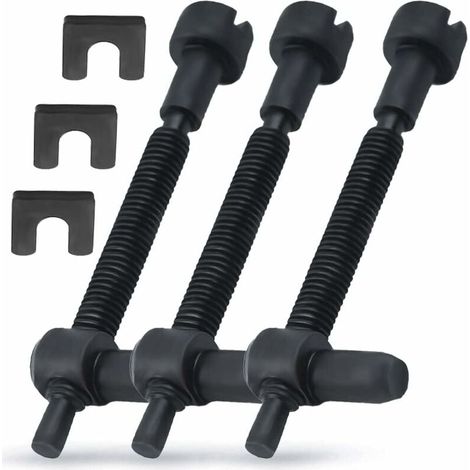 Kit de Vis de Réglage de Chaîne/Chaîne Vis de Réglage du Tendeur pour Husqvarna 61 66 266 268 272 281 288 162 181 281XP 501537101 Pièces de Tronçonneuse