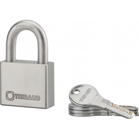 Cadenas à clé RINOX 50mm anse inox 4 clés (1/4)
