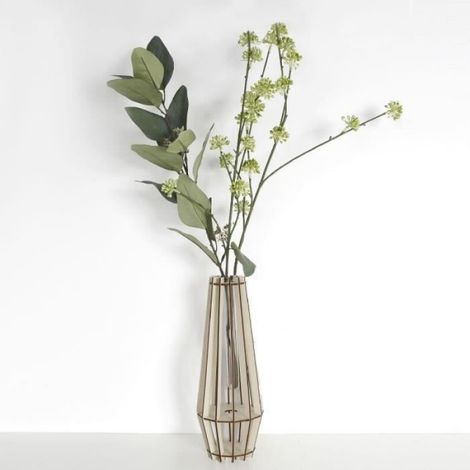 Vase hexagonal PURE - - Multicolore TU (1/2)