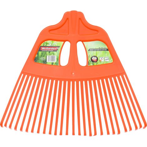 Rastrillo de hojas de plástico Max con montaje de clic - MG-800-0504