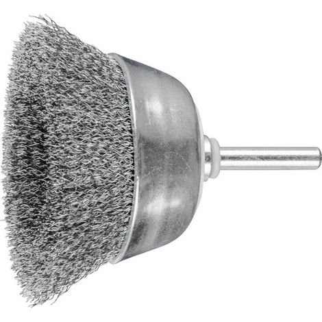 Brosse boisseau TBU ST D.70mm tige fil épaisseur 0,2mm STA 15mm PFERD (Par 10)
