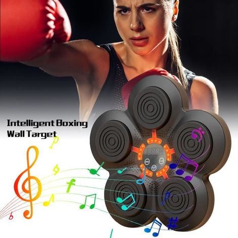(Schwarze) Musikboxmaschine – 9 Geschwindigkeitsstufen – Bluetooth – LCD-Bildschirm (1/4)