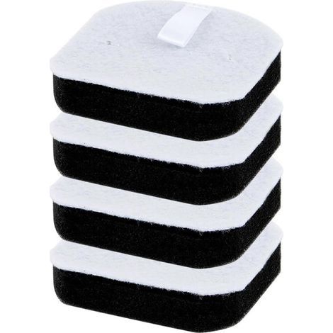 Lot de 4 filtres éponge de rechange pour aspirateur SpinWave+ pour aspirateur sans fil Vac 3764/37643/3887. compatible avec aspirateur Hard Floor Spin Mop+ (1/4)