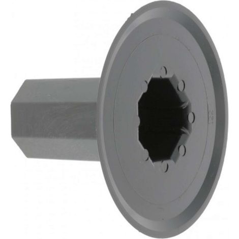 Gleitführungsflansch Ø164 mm für 40 mm Achteckrohr Rollladen Jalousie Vorhang Fenster Auf- und Abrollen (1/4)