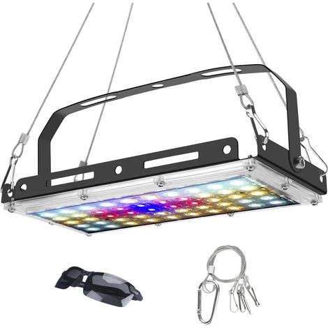 Lampe horticole Lampe De Culture à Spectre Complet LED pour Plante Grow Light élèvent la lumière,pour Plantes d'intérieur Hydroponic Légumes et Fleurs