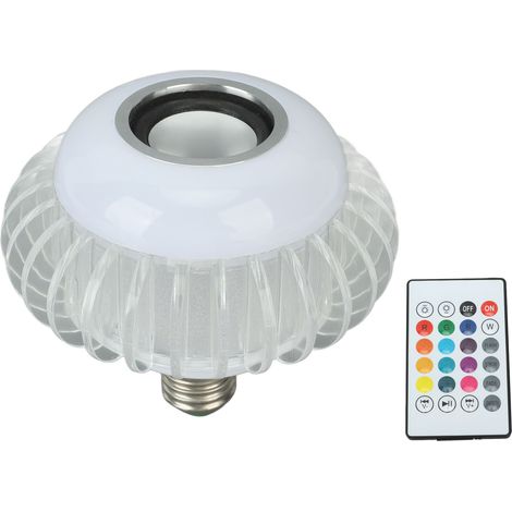 LED intelligente sans fil Bluetooth avec haut parleur