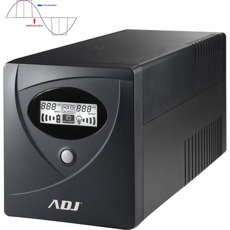 Gruppo di continuita Adj Ups 1 KVA line server serie 4IEC+RJ11/45 LCD CBS