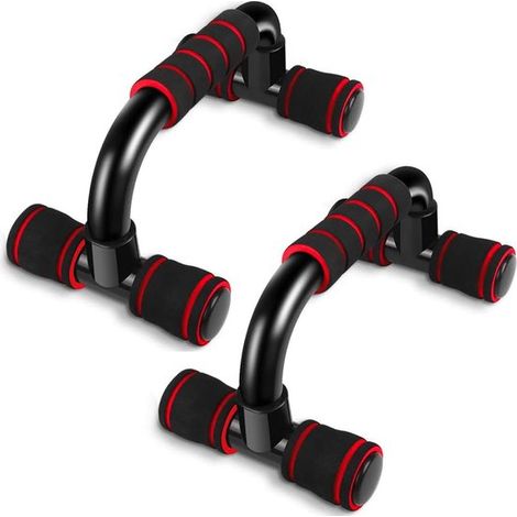 Set di maniglie e supporti per flessioni, allenamento fitness, esercizi muscolari, esercizi a casa per uomini e donne (1/2)