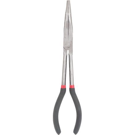 11-Zoll-Verlängerungsgriffzange, 45-Grad-gebogene Spitze, Stahl mit Kunststoff-Befestigungselementen (1/5)