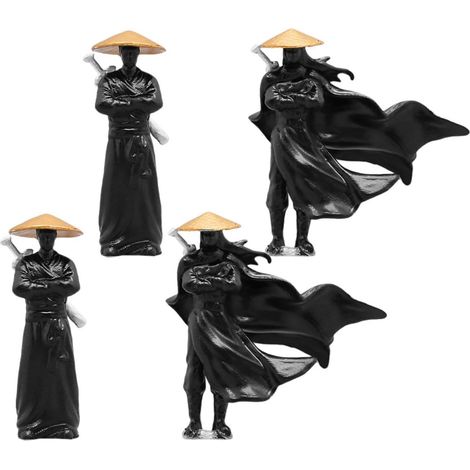 Stück Miniaturfiguren in antikem Design aus Kunststoff